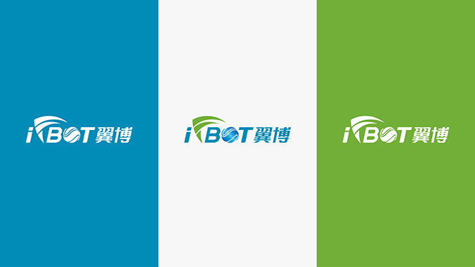 logo設計  企業logo設計 公司標志設計 翼博-人工智能飛行器